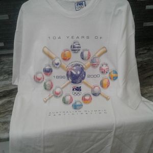 Olympics anniversary tee shirt